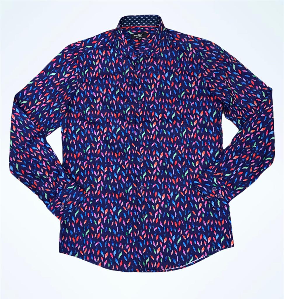 Long Sleeve Maurizio Celliti MCL-07 Navy