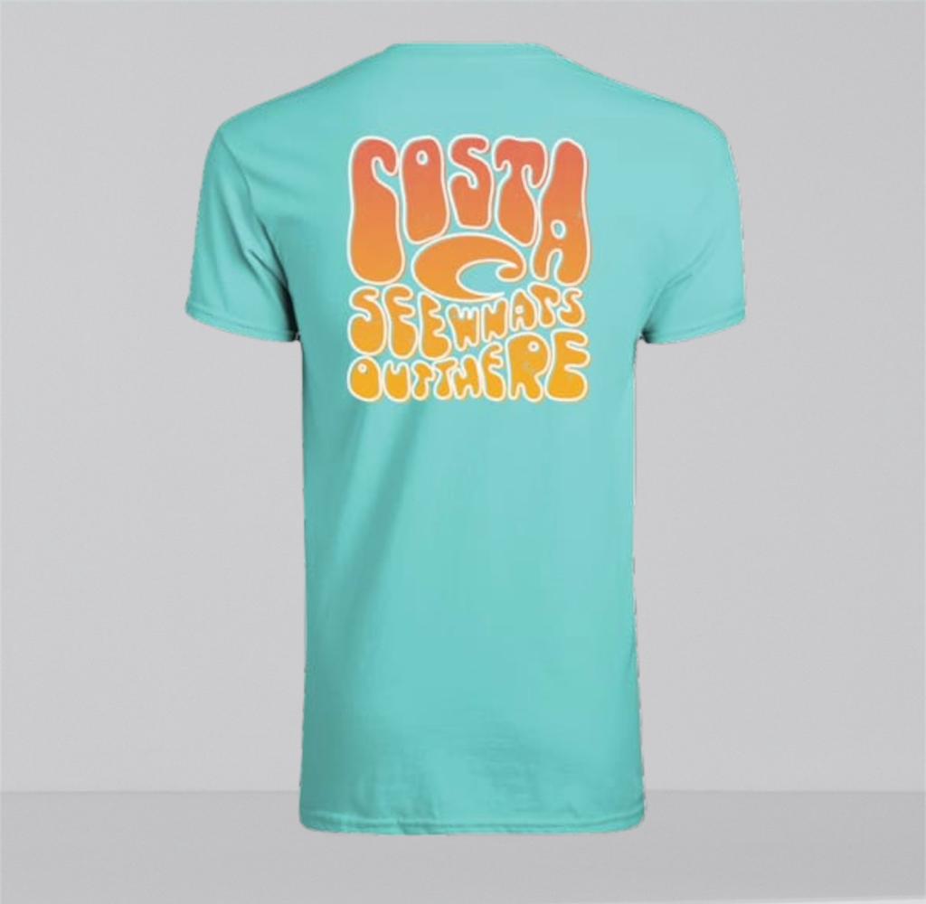 Crew Neck Groove Caribben