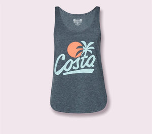 Costa Women Tank Dusk Denim