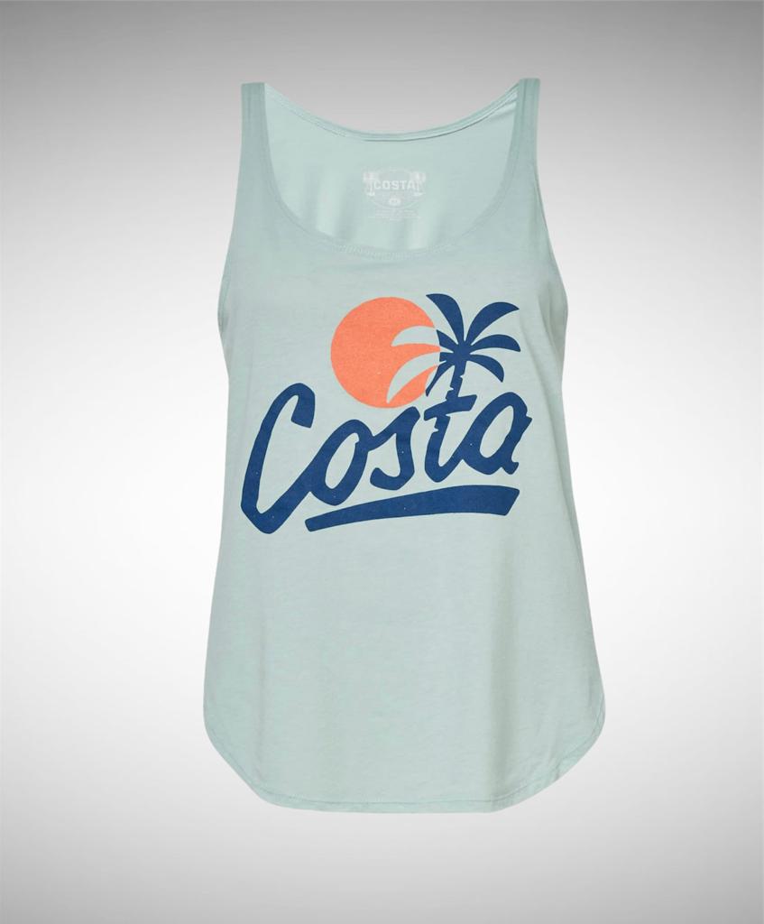 Costa Women Tank Dusk Stone Green