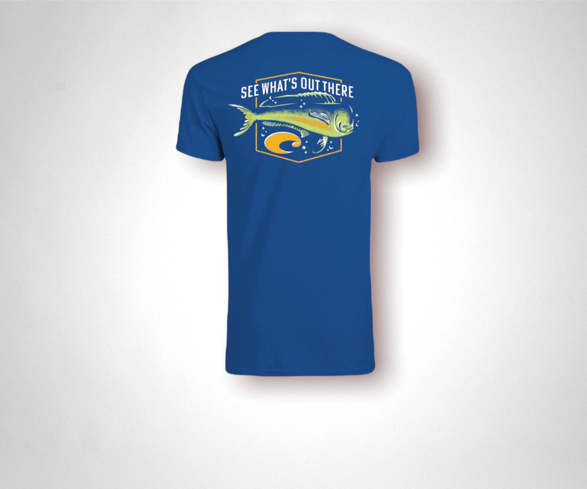 Costa Crew Neck Mahishield Royal Blue