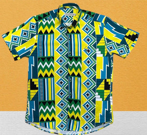 Sambarlot Jamaica Geometric Shirt